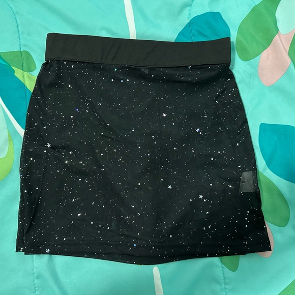 iHeartRaves Holo Star Mini Skirt, size Small - Picture 6 of 7